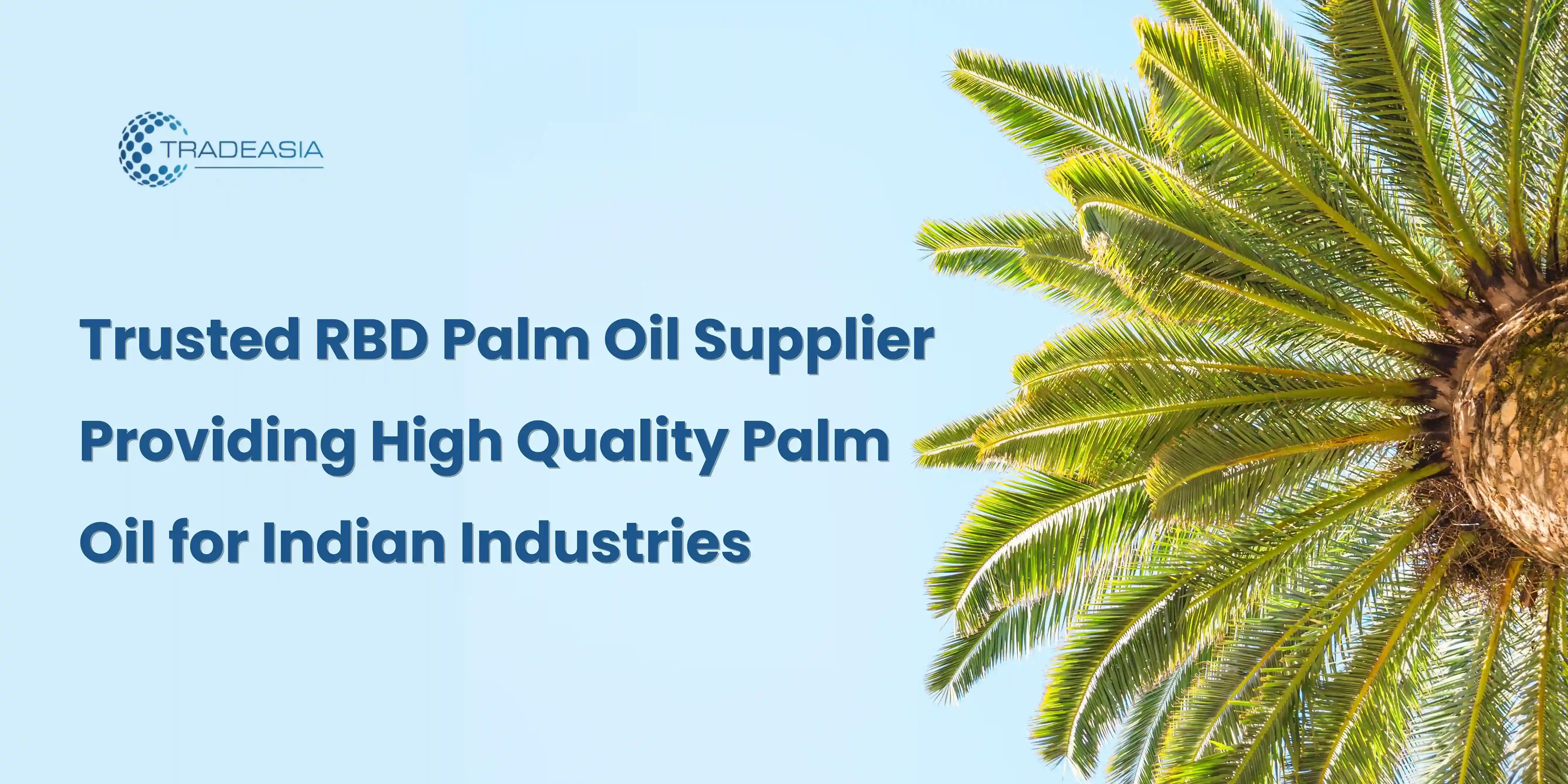 Palm Oil for Indian Industries