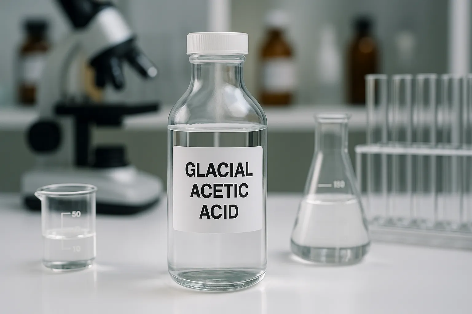 A Beginner’s Guide to Glacial Acetic Acid: Uses & Sources